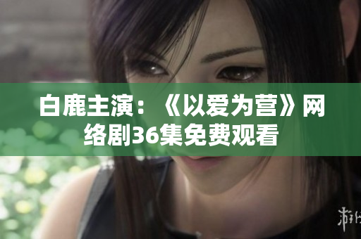 白鹿主演：《以爱为营》网络剧36集免费观看