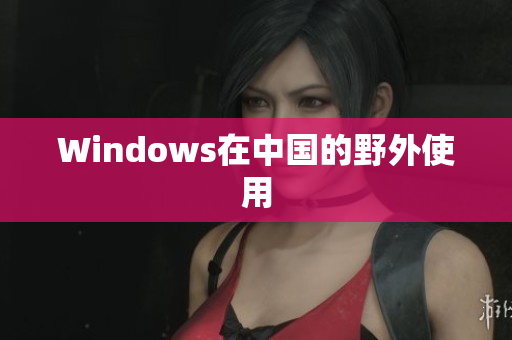 Windows在中国的野外使用