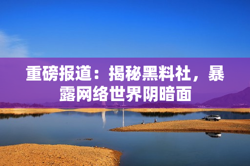重磅报道：揭秘黑料社，暴露网络世界阴暗面