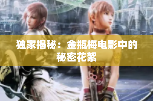 独家揭秘：金瓶梅电影中的秘密花絮