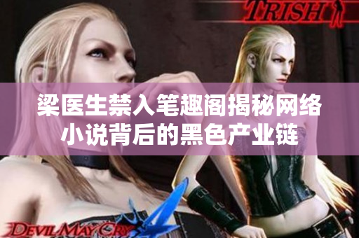 梁医生禁入笔趣阁揭秘网络小说背后的黑色产业链
