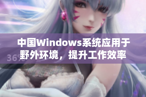 中国Windows系统应用于野外环境，提升工作效率