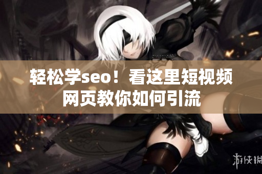 轻松学seo！看这里短视频网页教你如何引流