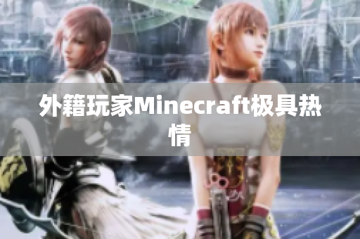 外籍玩家Minecraft极具热情
