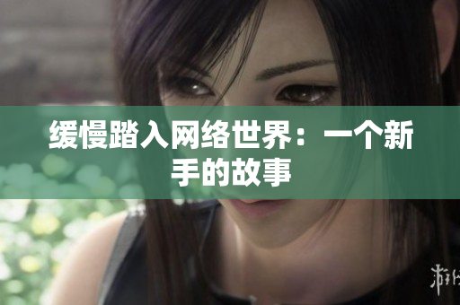缓慢踏入网络世界：一个新手的故事