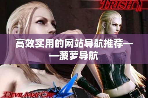 高效实用的网站导航推荐——菠萝导航