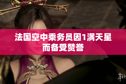 法国空中乘务员因1满天星而备受赞誉