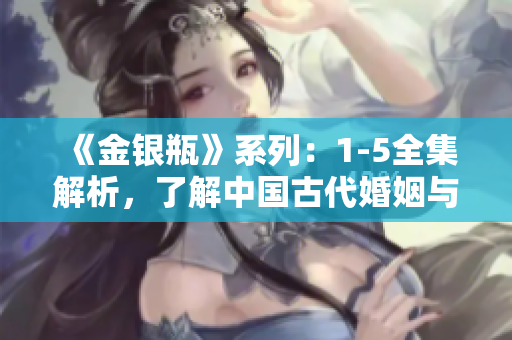 《金银瓶》系列：1-5全集解析，了解中国古代婚姻与社会风俗