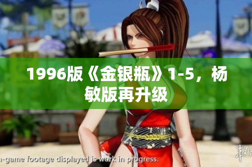 1996版《金银瓶》1-5，杨敏版再升级
