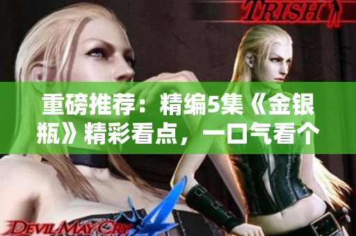 重磅推荐：精编5集《金银瓶》精彩看点，一口气看个够！
