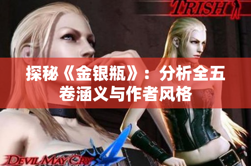探秘《金银瓶》：分析全五卷涵义与作者风格