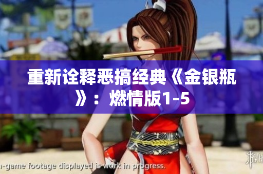 重新诠释恶搞经典《金银瓶》：燃情版1-5