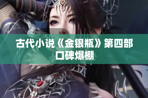 古代小说《金银瓶》第四部口碑爆棚