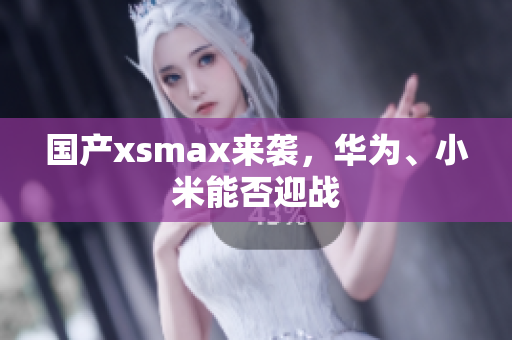 国产xsmax来袭，华为、小米能否迎战