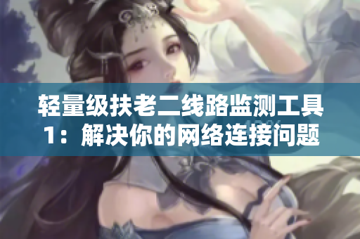 轻量级扶老二线路监测工具1：解决你的网络连接问题