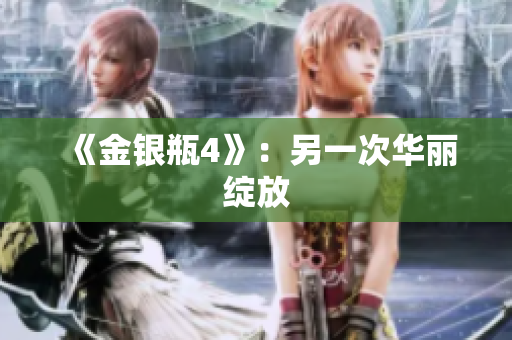 《金银瓶4》：另一次华丽绽放