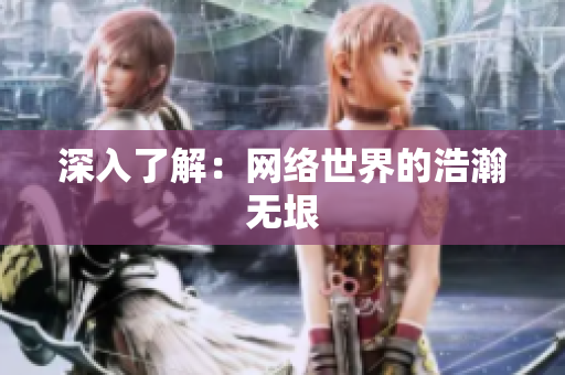 深入了解：网络世界的浩瀚无垠