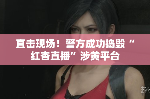 直击现场！警方成功捣毁“红杏直播”涉黄平台
