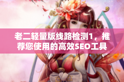 老二轻量版线路检测1，推荐您使用的高效SEO工具