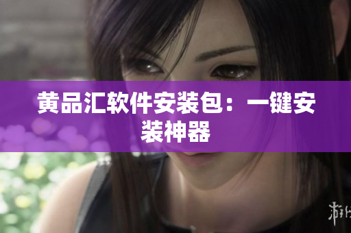 黄品汇软件安装包：一键安装神器