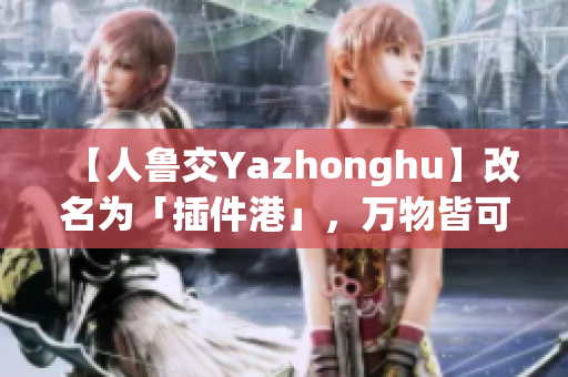 【人鲁交Yazhonghu】改名为「插件港」，万物皆可安利
