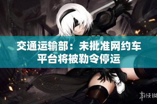 交通运输部：未批准网约车平台将被勒令停运