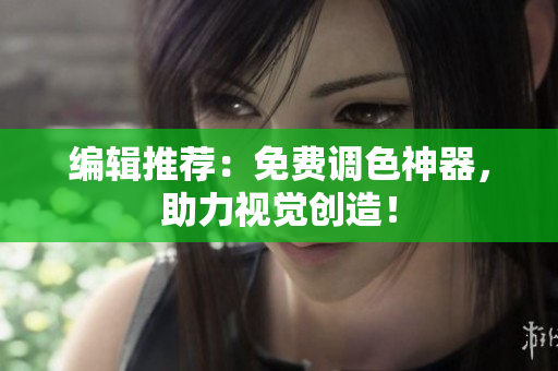 编辑推荐：免费调色神器，助力视觉创造！