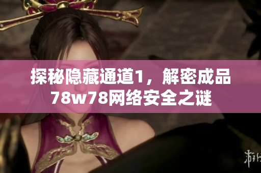 探秘隐藏通道1，解密成品78w78网络安全之谜