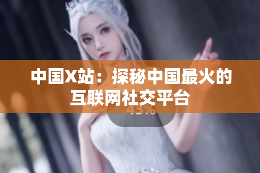 中国X站：探秘中国最火的互联网社交平台