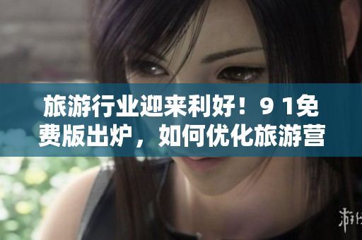 旅游行业迎来利好！9 1免费版出炉，如何优化旅游营销？