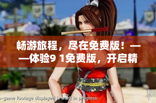 畅游旅程，尽在免费版！——体验9 1免费版，开启精彩旅游之旅