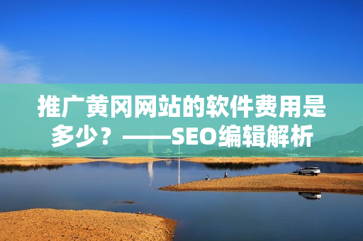 推广黄冈网站的软件费用是多少？——SEO编辑解析