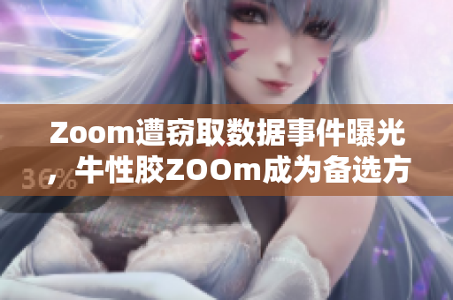 Zoom遭窃取数据事件曝光，牛性胶ZOOm成为备选方案