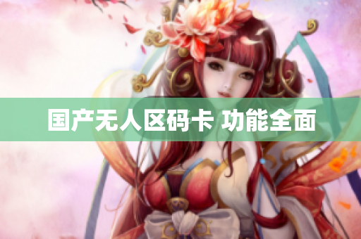 国产无人区码卡 功能全面