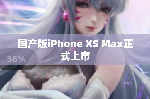 国产版iPhone XS Max正式上市