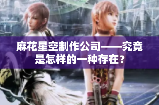 麻花星空制作公司——究竟是怎样的一种存在？