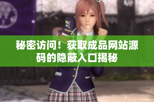 秘密访问！获取成品网站源码的隐蔽入口揭秘