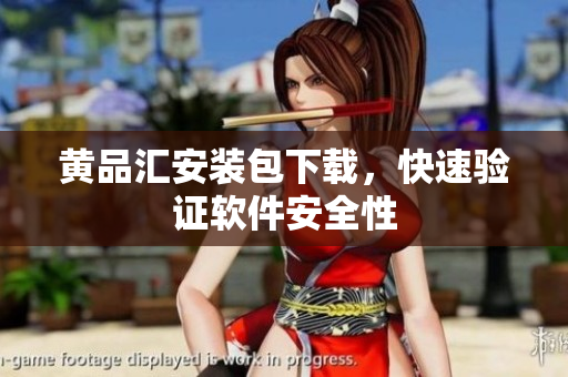 黄品汇安装包下载，快速验证软件安全性