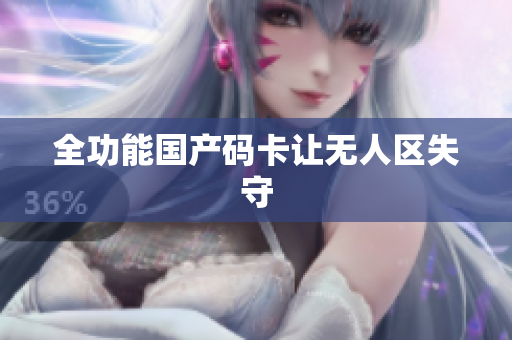 全功能国产码卡让无人区失守
