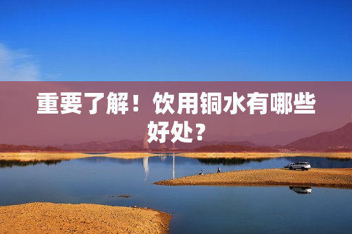 重要了解！饮用铜水有哪些好处？