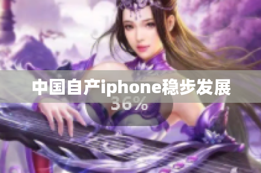 中国自产iphone稳步发展