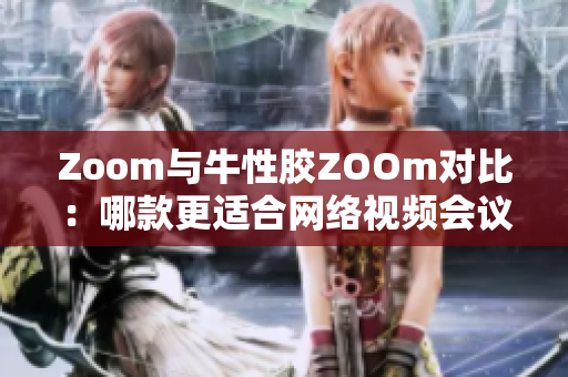Zoom与牛性胶ZOOm对比：哪款更适合网络视频会议？