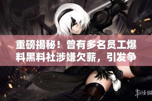重磅揭秘！曾有多名员工爆料黑料社涉嫌欠薪，引发争议