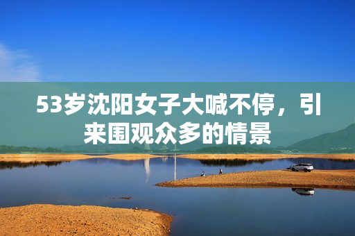 53岁沈阳女子大喊不停，引来围观众多的情景