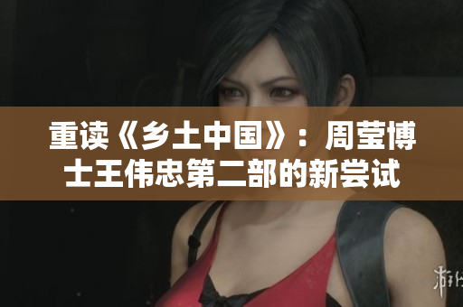 重读《乡土中国》：周莹博士王伟忠第二部的新尝试
