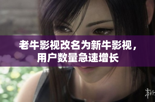 老牛影视改名为新牛影视，用户数量急速增长