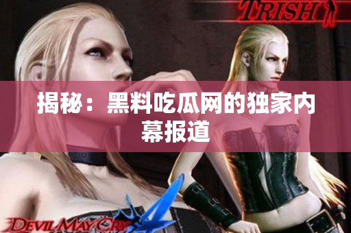 揭秘：黑料吃瓜网的独家内幕报道