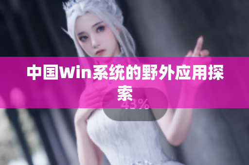 中国Win系统的野外应用探索