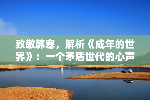 致敬韩寒，解析《成年的世界》：一个矛盾世代的心声