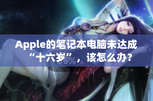 Apple的笔记本电脑未达成“十六岁”，该怎么办？